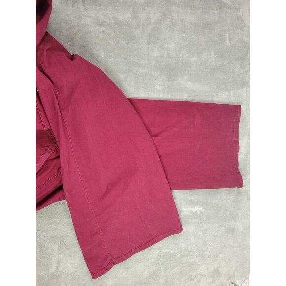 Lane Bryant Women Jeans 26 Plus Straight Leg Burgundy Soft Denim Zip Fly SL28E - Picture 4 of 8